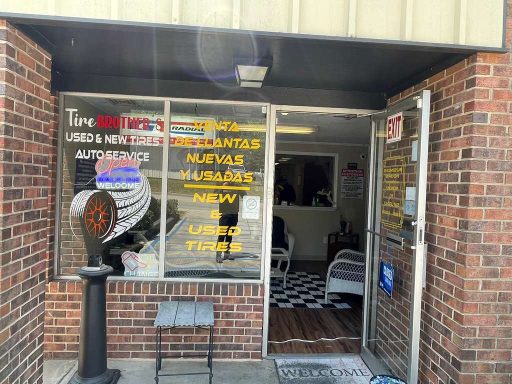 Tire Brothers shop entrance